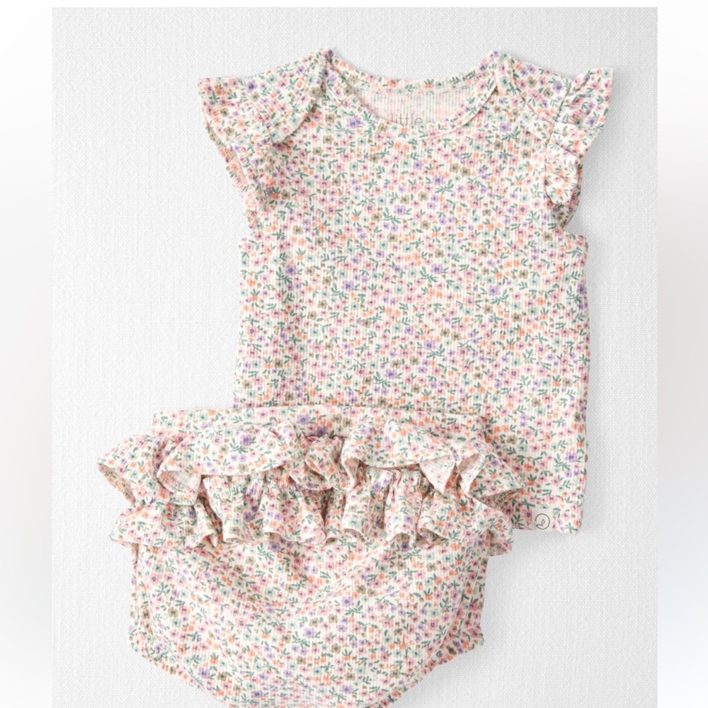 🌸Little Planet | 2-Piece Floral-Print Set